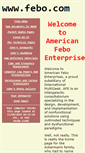 Mobile Screenshot of febo.com